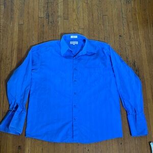 Eighty Eight Blue Dress Shirt Long Sleeve